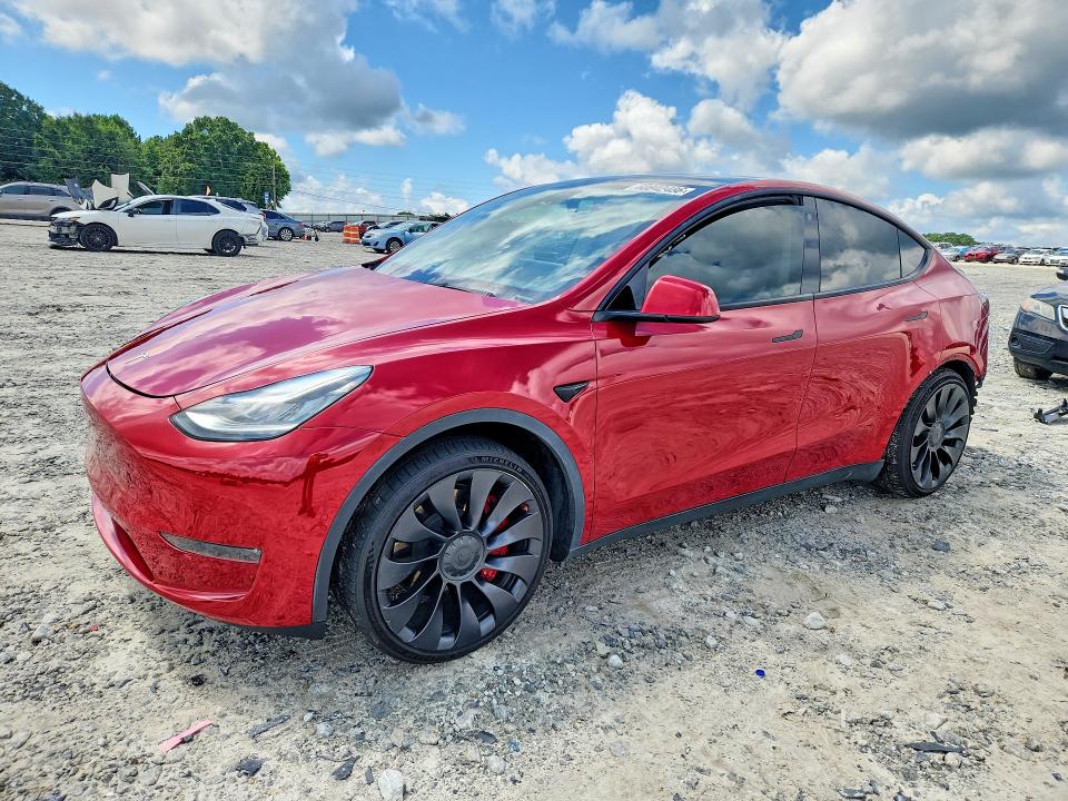 Продажа на аукционе авто 2021 Tesla Model Y, vin: 5YJYGDEE6MF117955, номер лота: 60842486