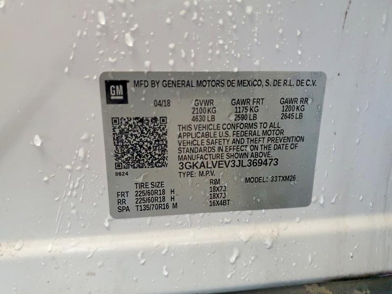 Продажа на аукционе авто 2018 Gmc Terrain, vin: 3GKALVEV3JL369473, номер лота: 61229256