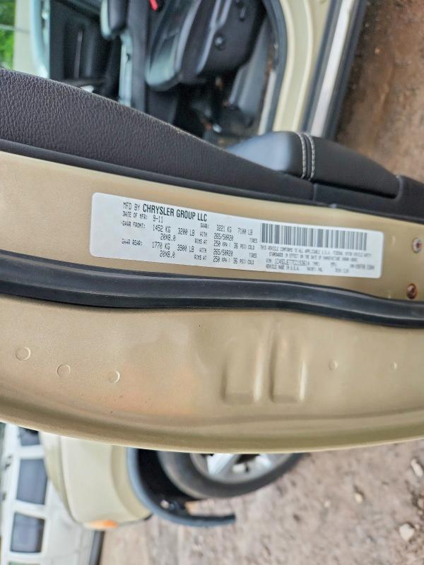 2012 Dodge Durango მანქანა იყიდება აუქციონზე, vin: 1C4SDJET7CC153614, აუქციონის ნომერი: 59798326