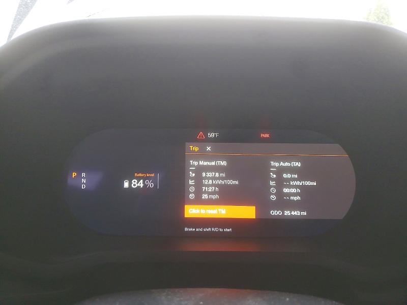 Продаж на аукціоні авто 2021 Polestar 2, vin: LPSED3KAXML018570, номер лоту: 59727496
