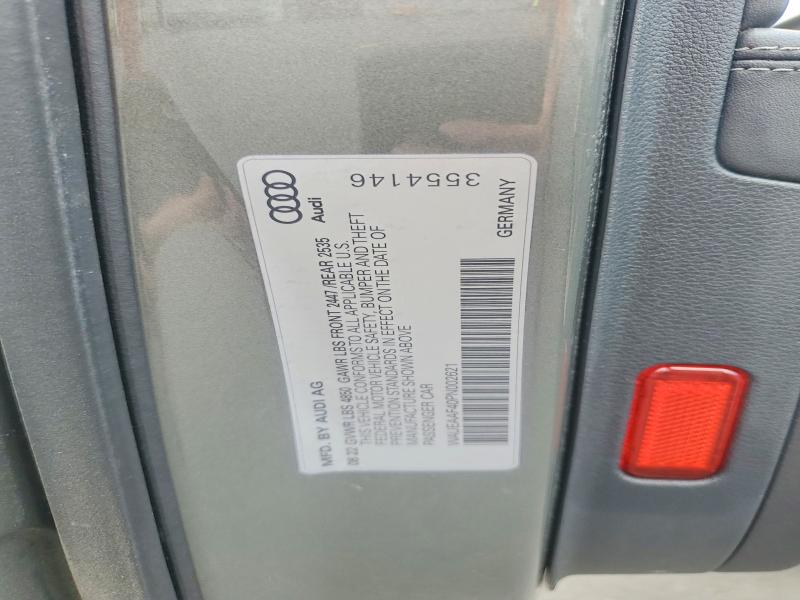 Aukcja sprzedaży 2023 Audi A4, vin: WAUEAAF40PN002621, numer aukcji: 61538516