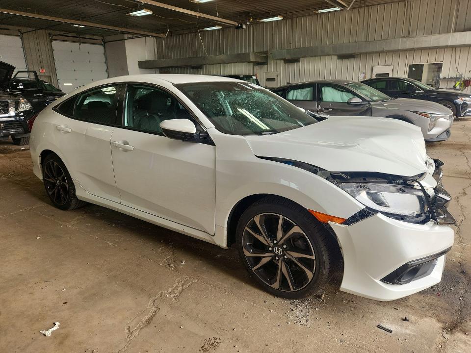 61290236 :رقم المزاد ، 2HGFC2F86LH544532 vin ، 2020 Honda Civic مزاد بيع