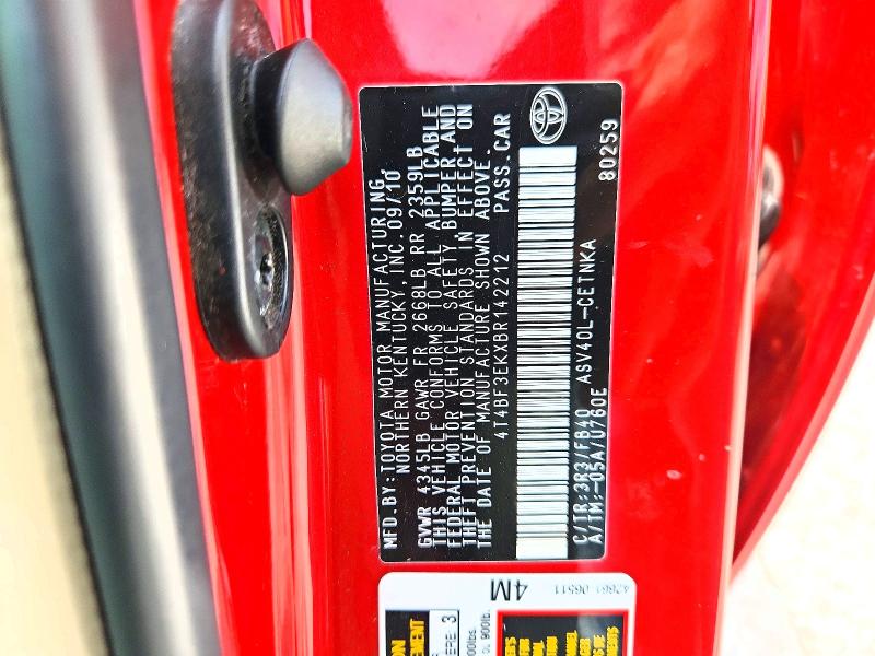 Продаж на аукціоні авто 2011 Toyota Camry, vin: 4T4BF3EKXBR142212, номер лоту: 60058246
