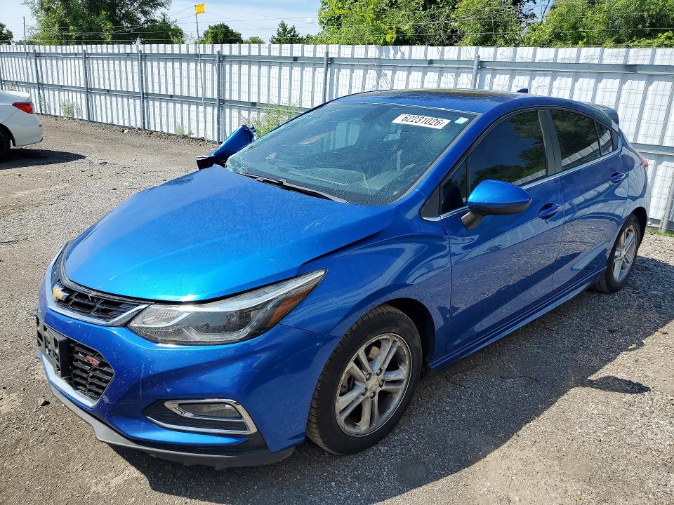 2017 Chevrolet Cruze მანქანა იყიდება აუქციონზე, vin: 3G1BE6SM7HS514406, აუქციონის ნომერი: 62231026
