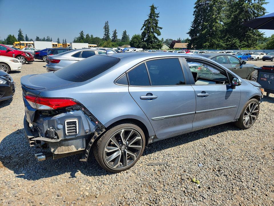 61596106 :رقم المزاد ، JTDP4RCE8LJ004892 vin ، 2020 Toyota Corolla مزاد بيع