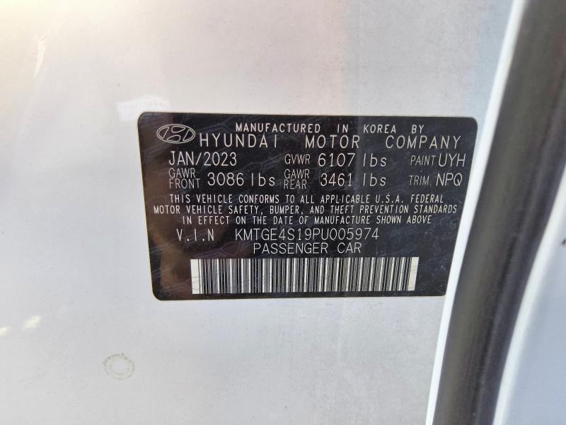 Aukcja sprzedaży 2023 Genesis Electrified G80, vin: KMTGE4S19PU005974, numer aukcji: 62338196