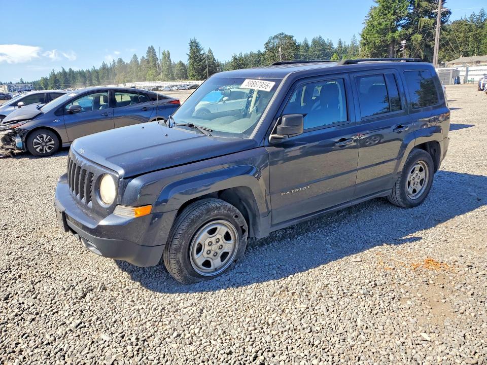 2014 Jeep Patriot მანქანა იყიდება აუქციონზე, vin: 1C4NJPBA0ED844038, აუქციონის ნომერი: 59867956