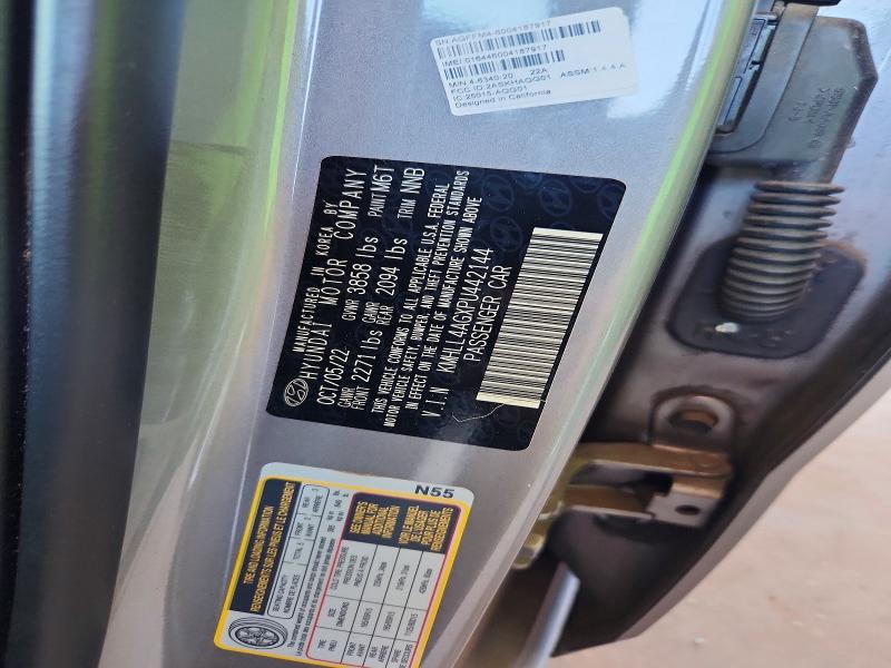 Aukcja sprzedaży 2023 Hyundai Elantra, vin: KMHLL4AGXPU442144, numer aukcji: 63208496
