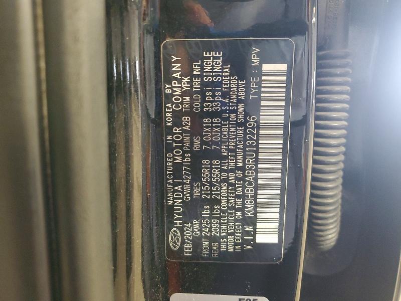 Продаж на аукціоні авто 2024 Hyundai Kona, vin: KM8HBCAB3RU132296, номер лоту: 59836686