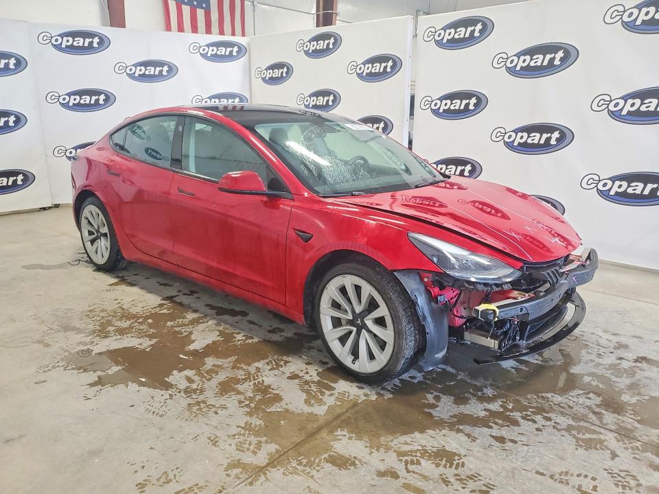 Продажа на аукционе авто 2022 Tesla Model 3, vin: 5YJ3E1EA8NF290387, номер лота: 62405326