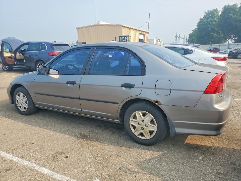 60364686 :رقم المزاد ، 1HGES16305L024989 vin ، 2005 Honda Civic مزاد بيع