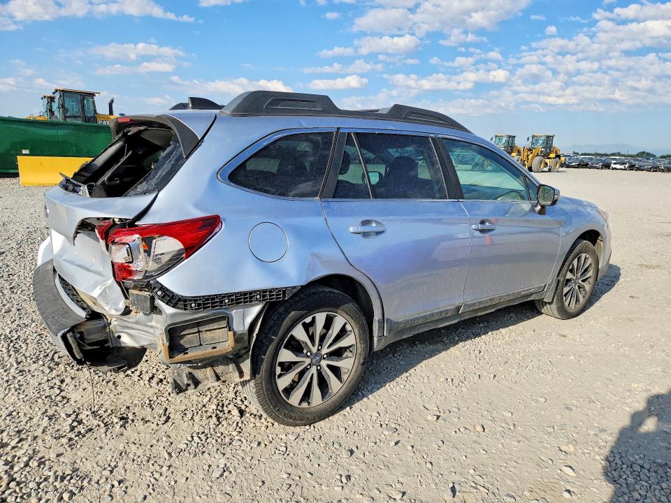 2017 Subaru Outback მანქანა იყიდება აუქციონზე, vin: 4S4BSANC7H3415057, აუქციონის ნომერი: 60578386