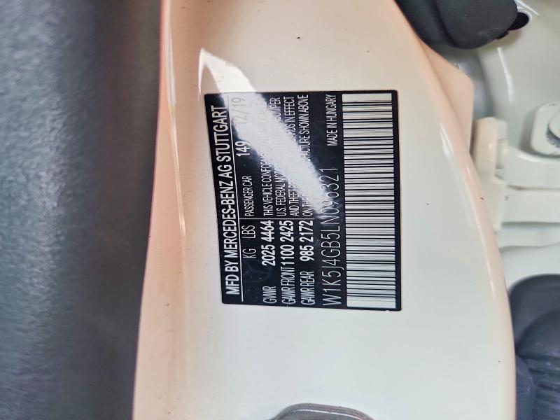 Aukcja sprzedaży 2020 Mercedes-benz Cla, vin: W1K5J4GB5LN096321, numer aukcji: 59388606