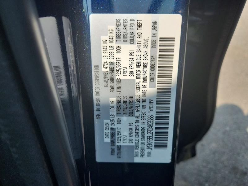 Продажа на аукционе авто 2024 Mazda Cx-5, vin: JM3KFBBL2R0483988, номер лота: 61514036