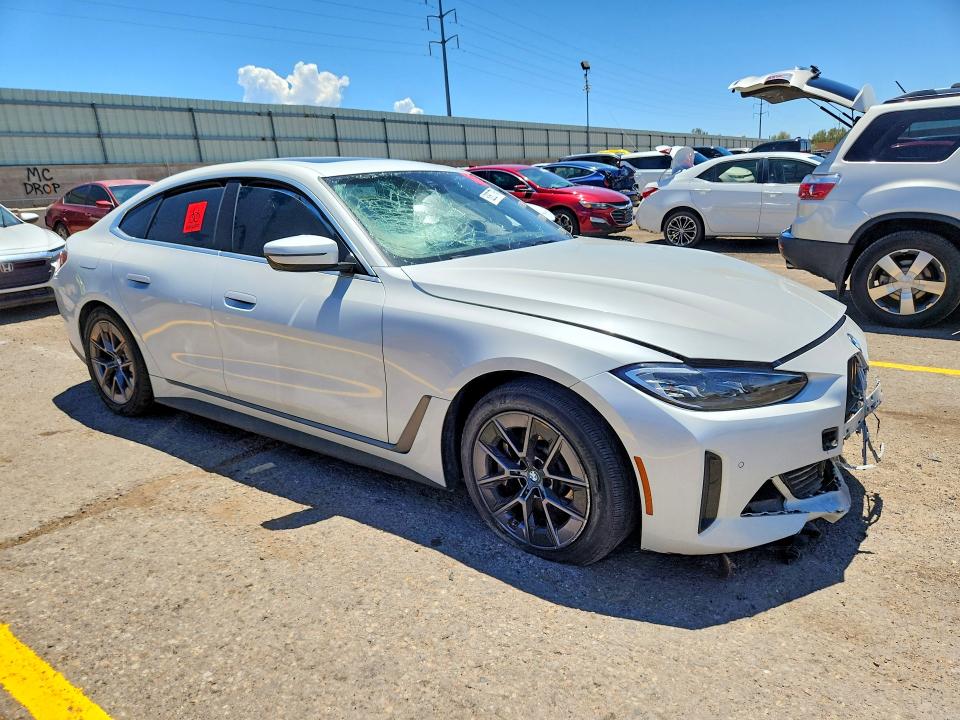 Aukcja sprzedaży 2022 Bmw I4, vin: WBY73AW00NFM75833, numer aukcji: 62607786