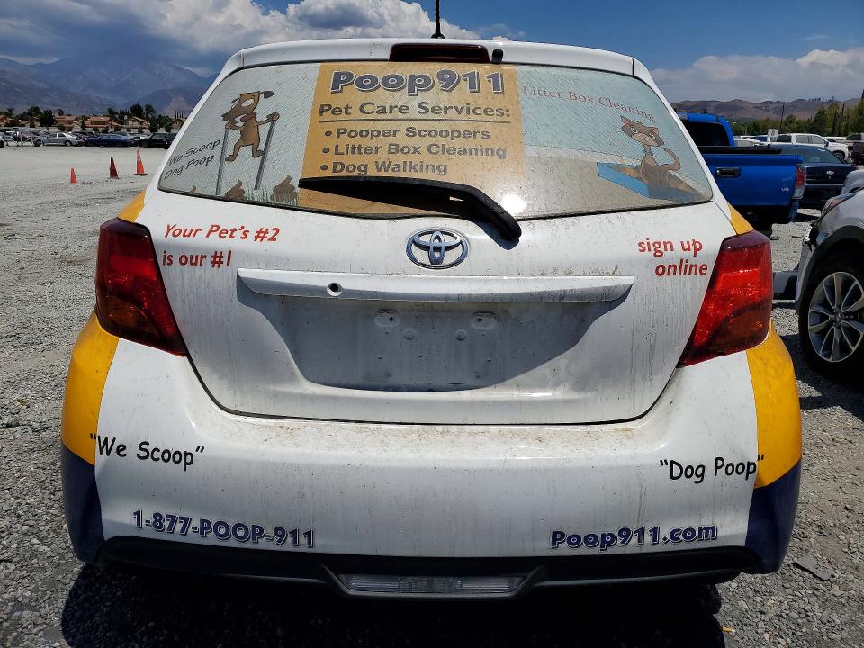 2015 Toyota Yaris მანქანა იყიდება აუქციონზე, vin: VNKJTUD38FA049948, აუქციონის ნომერი: 61053886