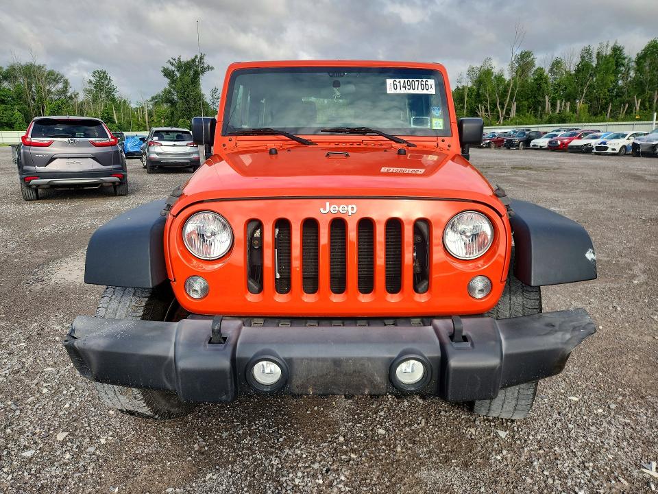 2015 Jeep Wrangler მანქანა იყიდება აუქციონზე, vin: 1C4AJWAG7FL700427, აუქციონის ნომერი: 61490766