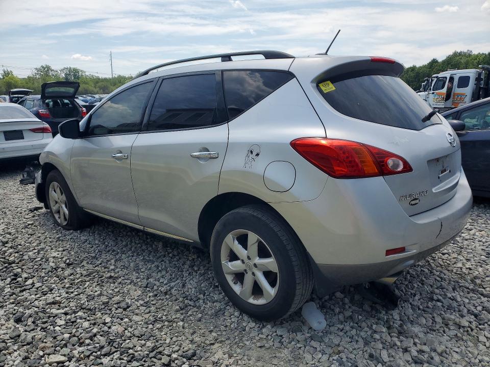2009 Nissan Murano მანქანა იყიდება აუქციონზე, vin: JN8AZ18WX9W150060, აუქციონის ნომერი: 61333666