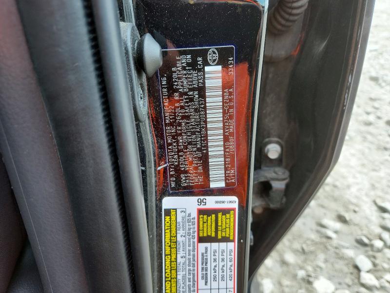63016756 :رقم المزاد ، 4T1C11BK3PU087437 vin ، 2023 Toyota Camry مزاد بيع