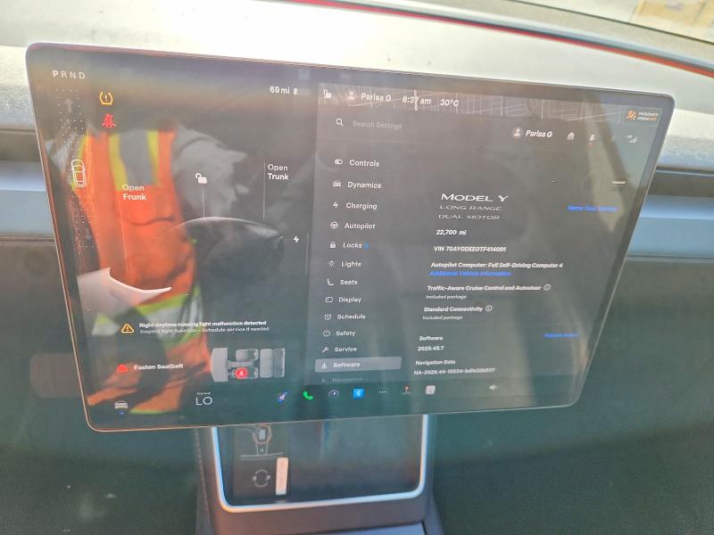 Продажа на аукционе авто 2026 Tesla Model Y, vin: 7SAYGDEE0TF414091, номер лота: 48009346