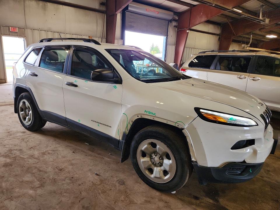 60443836 :رقم المزاد ، 1C4PJMABXFW763040 vin ، 2015 Jeep Cherokee مزاد بيع