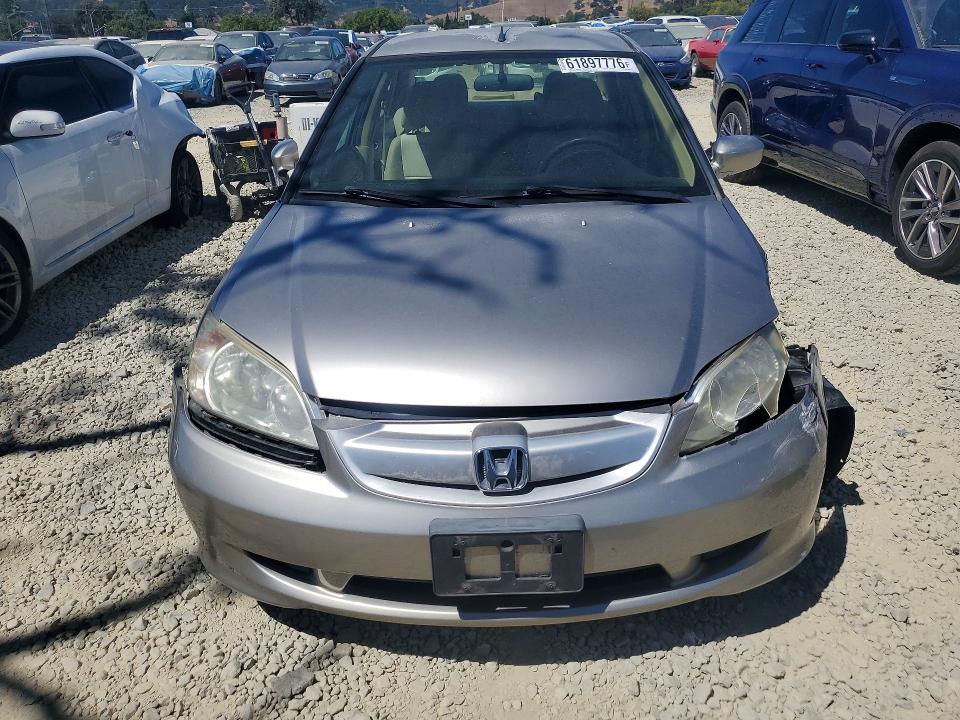 Aukcja sprzedaży 2005 Honda Civic, vin: JHMES96645S014865, numer aukcji: 61897776