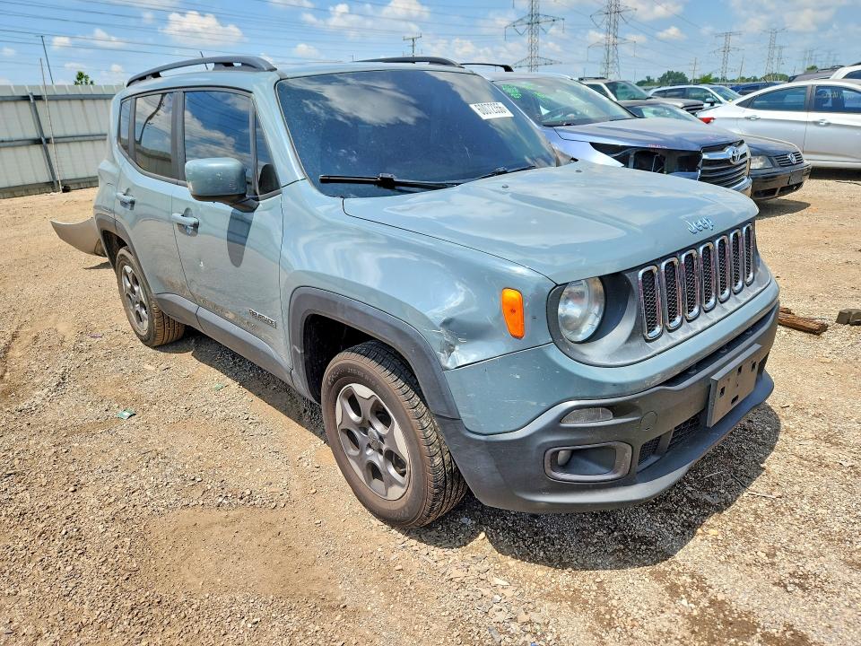2017 Jeep Renegade მანქანა იყიდება აუქციონზე, vin: ZACCJBBH2HPE95882, აუქციონის ნომერი: 60072356