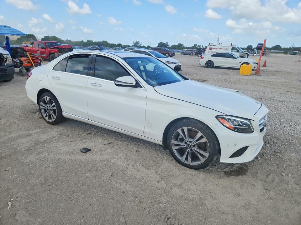 2020 Mercedes-benz C მანქანა იყიდება აუქციონზე, vin: WDDWF8DB9LR542481, აუქციონის ნომერი: 60438766