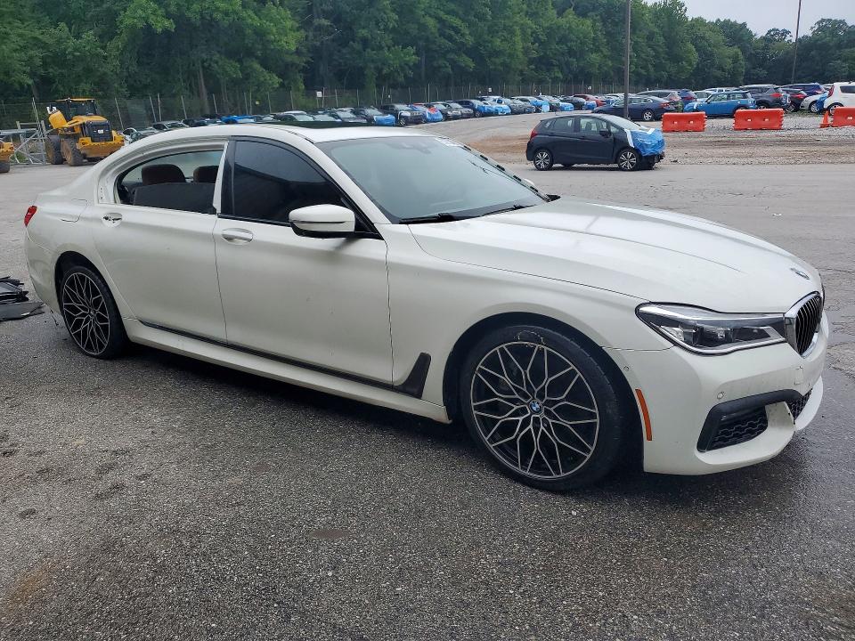 2018 Bmw 750 მანქანა იყიდება აუქციონზე, vin: WBA7F2C50JG423747, აუქციონის ნომერი: 60272456