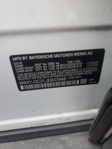 Aukcja sprzedaży 2018 Bmw X2, vin: WBXYJ3C31JEB37949, numer aukcji: 60371496
