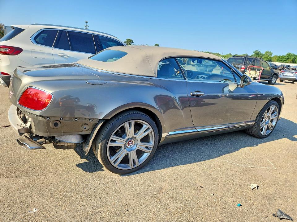 2013 Bentley Continental მანქანა იყიდება აუქციონზე, vin: SCBGT3ZA8DC083624, აუქციონის ნომერი: 60187946