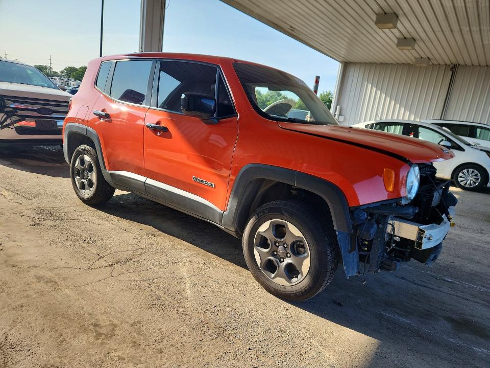 Продаж на аукціоні авто 2016 Jeep Renegade, vin: ZACCJBAT7GPC86206, номер лоту: 61854966