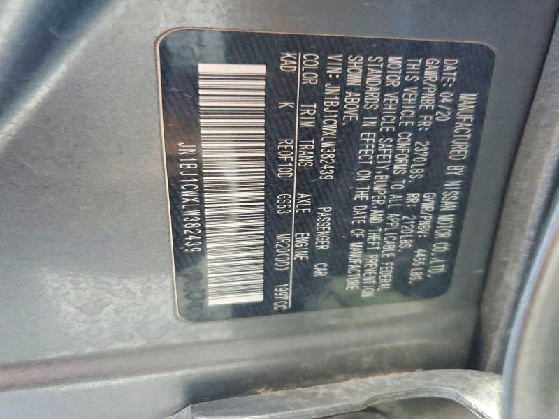 Продаж на аукціоні авто 2020 Nissan Rogue Sport, vin: JN1BJ1CWXLW382439, номер лоту: 61926216