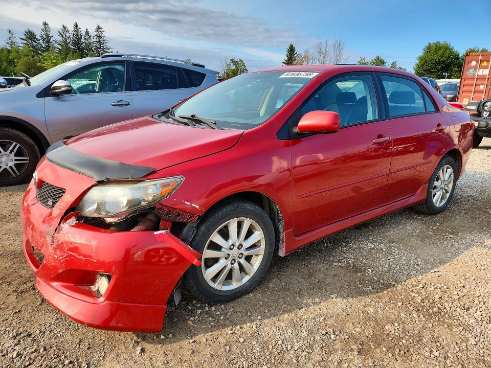 2010 Toyota Corolla მანქანა იყიდება აუქციონზე, vin: 2T1BU4EEXAC399094, აუქციონის ნომერი: 62836756