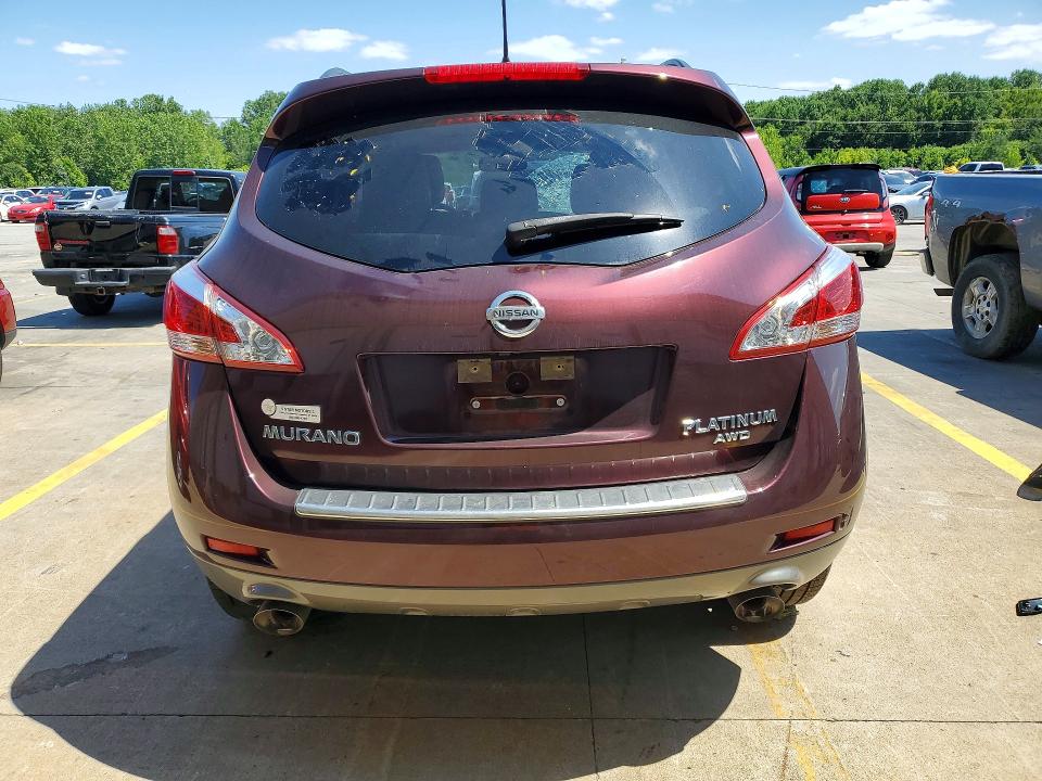 62162886 :رقم المزاد ، JN8AZ1MW0EW533392 vin ، 2014 Nissan Murano مزاد بيع