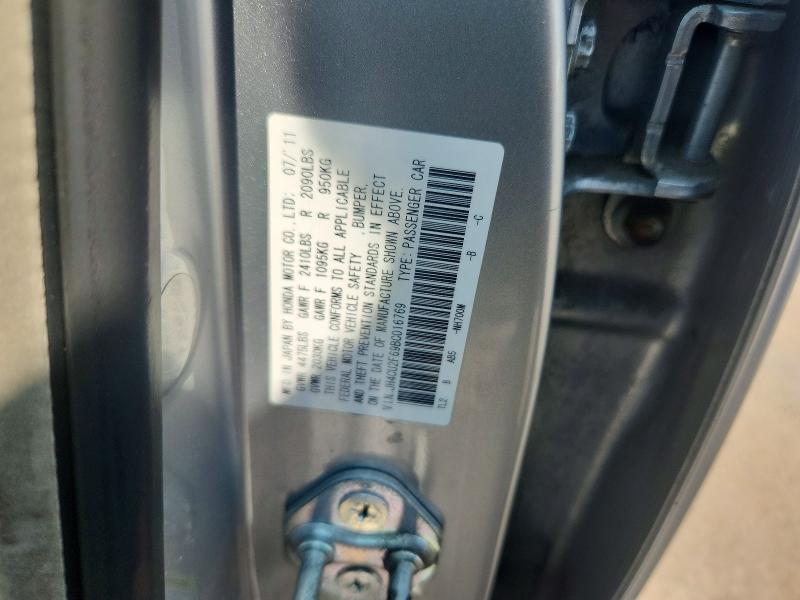 Auction sale of the 2011 Acura Tsx, vin: JH4CU2F69BC016769, lot number: 61005026