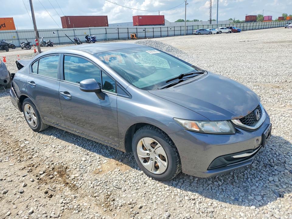 2013 Honda Civic მანქანა იყიდება აუქციონზე, vin: 19XFB2F53DE093533, აუქციონის ნომერი: 60985686