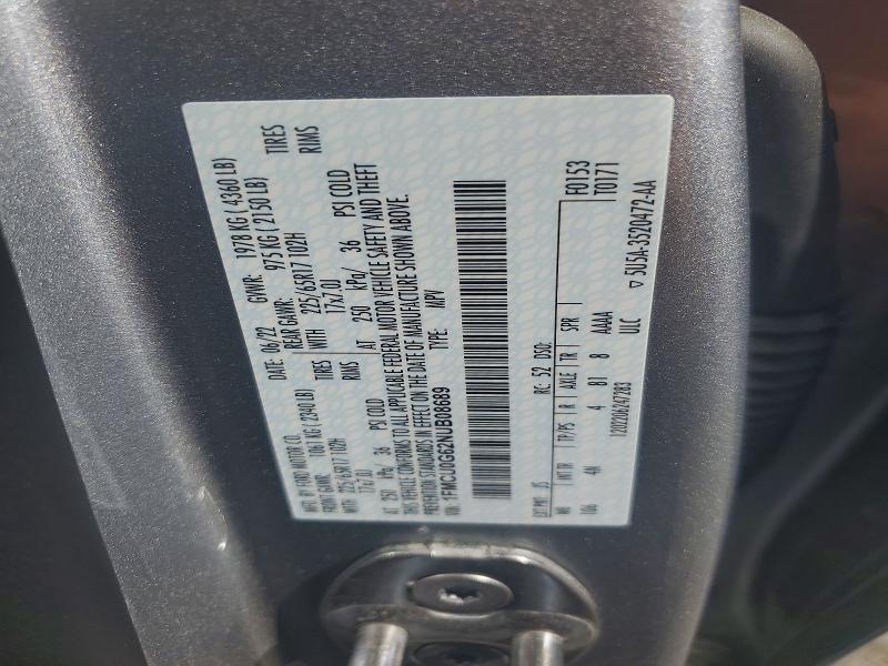 Aukcja sprzedaży 2022 Ford Escape, vin: 1FMCU0G62NUB08689, numer aukcji: 61791116