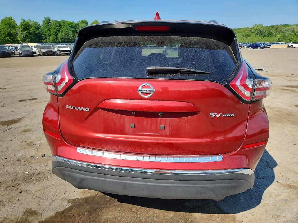 61151566 :رقم المزاد ، 5N1AZ2MH0HN138850 vin ، 2017 Nissan Murano مزاد بيع