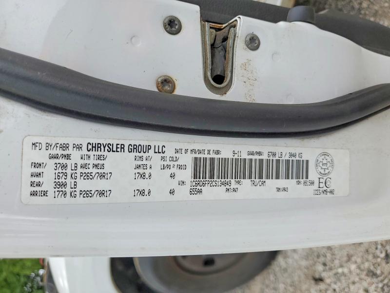 Продаж на аукціоні авто 2012 Dodge Ram 1500, vin: 1C6RD6FP2CS134849, номер лоту: 60170416