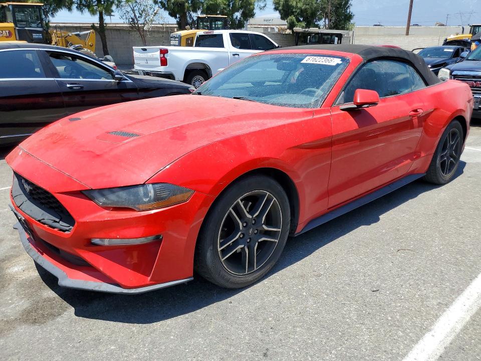 2018 Ford Mustang მანქანა იყიდება აუქციონზე, vin: 1FATP8UH0J5133469, აუქციონის ნომერი: 61622366