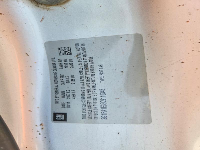 2012 Chevrolet Camaro მანქანა იყიდება აუქციონზე, vin: 2G1FA1E38C9110345, აუქციონის ნომერი: 61222916