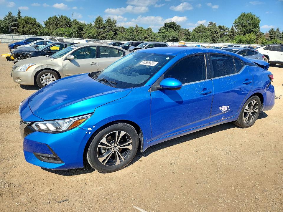 61398686 :رقم المزاد ، 3N1AB8CV5NY294418 vin ، 2022 Nissan Sentra مزاد بيع
