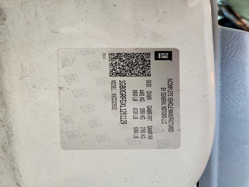 Продаж на аукціоні авто 2020 Chevrolet Express G3500, vin: 1GB0GRFGXL1251129, номер лоту: 57638776