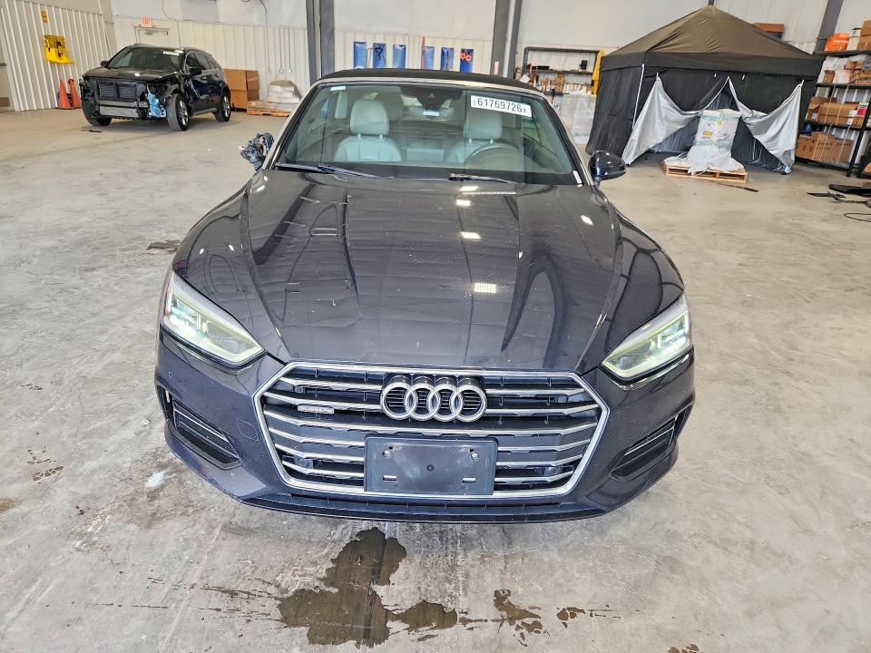 2018 Audi A5 მანქანა იყიდება აუქციონზე, vin: WAUYNGF5XJN017406, აუქციონის ნომერი: 61769726