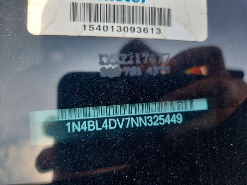 Продажа на аукционе авто 2022 Nissan Altima, vin: 1N4BL4DV7NN325449, номер лота: 63400796