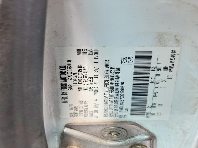 Продаж на аукціоні авто 2016 Ford Transit Connect, vin: NM0LS7E7XG1290576, номер лоту: 60040086