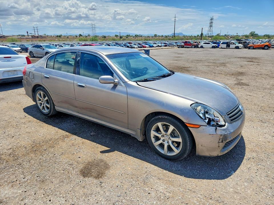 2006 Infiniti G35 მანქანა იყიდება აუქციონზე, vin: JNKCV51E06M511455, აუქციონის ნომერი: 61407826