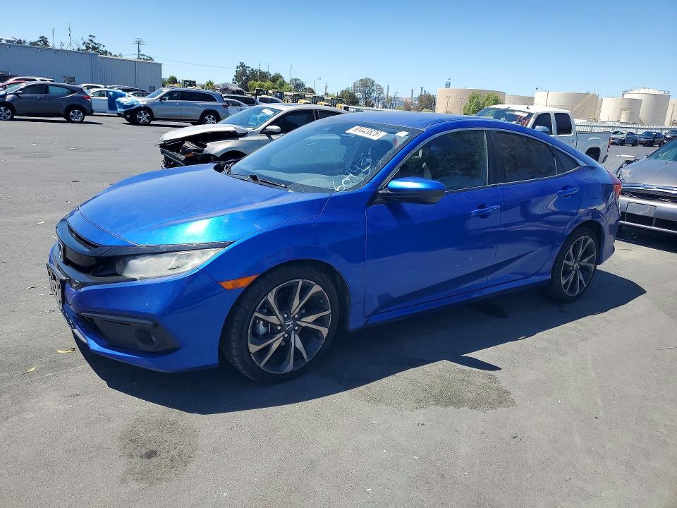 Продаж на аукціоні авто 2019 Honda Civic, vin: 2HGFC2F81KH586265, номер лоту: 60443826