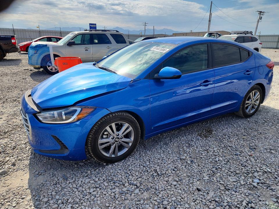 2017 Hyundai Elantra მანქანა იყიდება აუქციონზე, vin: KMHD84LFXHU401721, აუქციონის ნომერი: 61441696